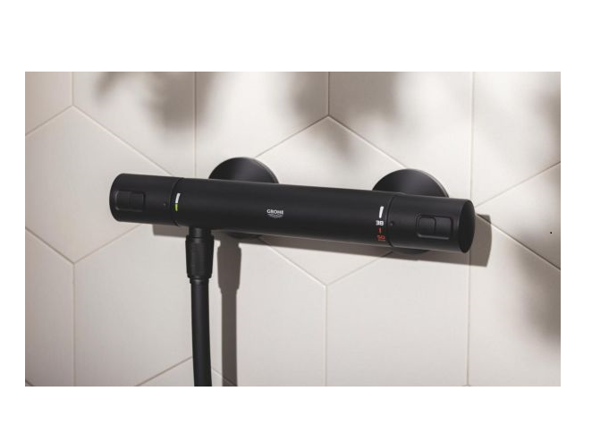 Mitigeur Douche Essence Noir Grohe