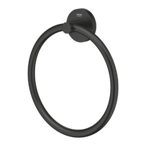 Porte Anneau Noir Grohe