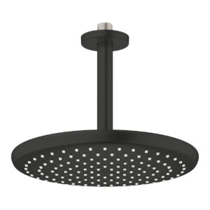 Rain Shower + Bras Plafonnier Grohe Noir