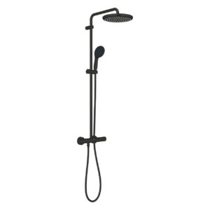 Colonne De Douche Grohe Noir Thermostatique Tempesta