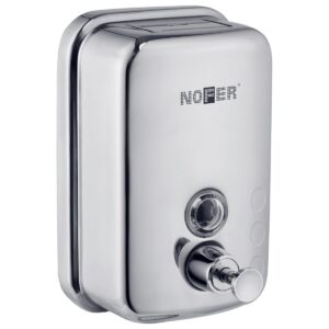 Distributeur Savon Inox Vertical 600ML Nofer