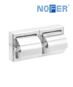 Distributeur de Papier Toilette Double Rouleau Nofer