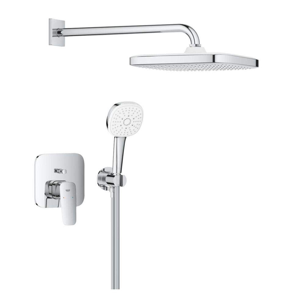 Ensemble Douche Cubeo Chrome