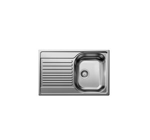 Evier Inox Encastrable 1BAC+Egoutoir 78X40