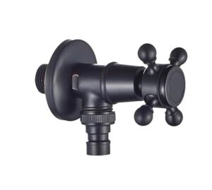 Robinet Toilette Froid Noir Trefle