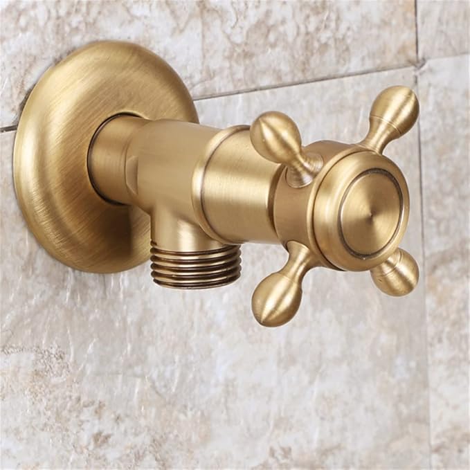 Robinet Toilette Froid Bronze Trefle