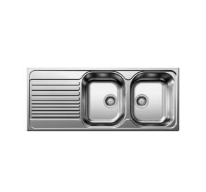 Evier Inox Encastrable 1BAC+Egoutoir 78X40