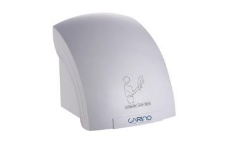 Sèche Main 1600W Blanc Plastique CARINO