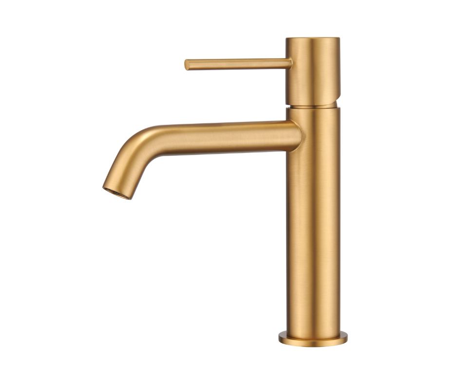 Mitigeur Lavabo Monza Or Brossé