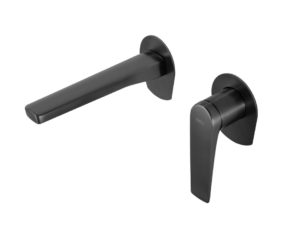 Mitigeur Lavabo Encastré Delos Noir Mat