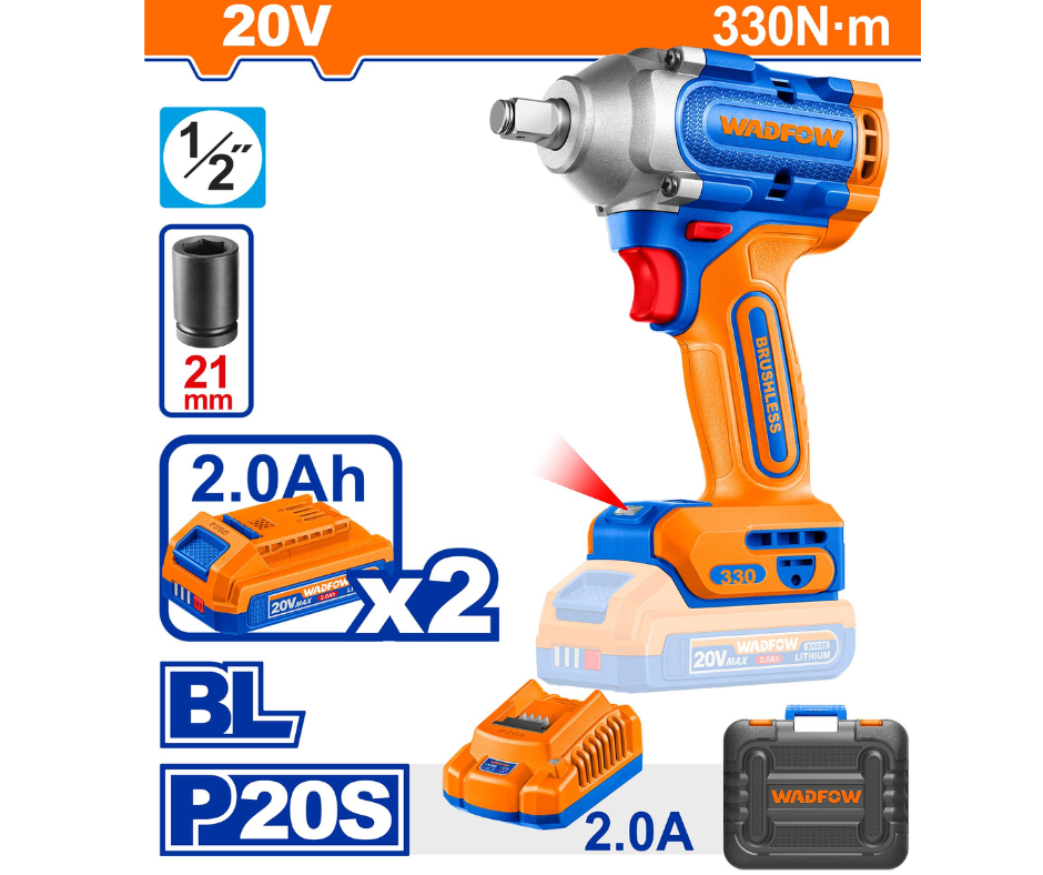 Boulonneuse 1/2 20V 330N.m