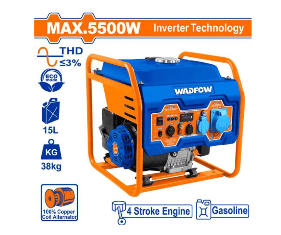 Groupe Electrogène Générateur 5500W Inverter