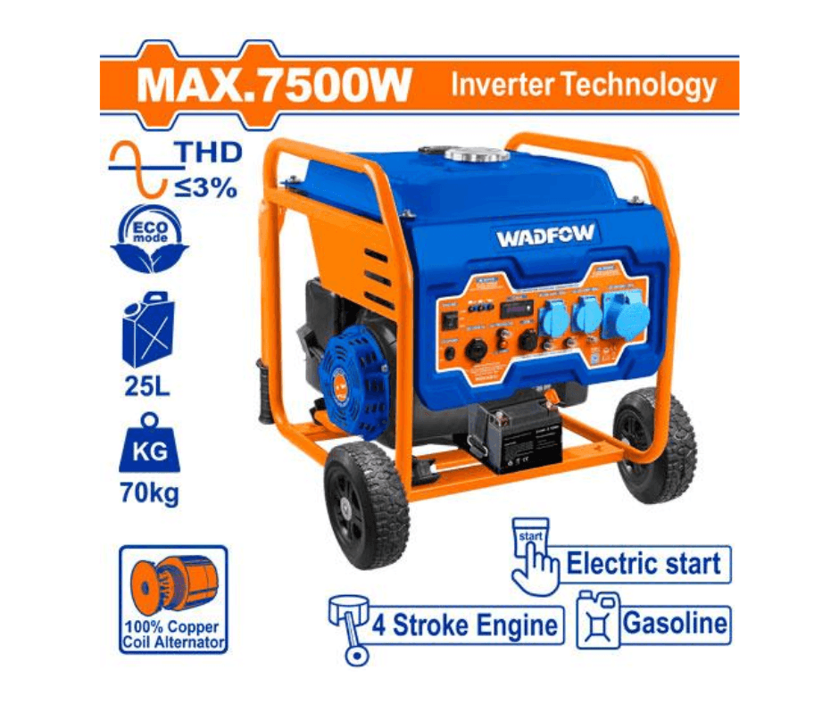 Groupe Electrogène Générateur7500W Inverter