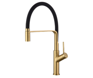 Mitigeur Cuisine SENA Or Brossé