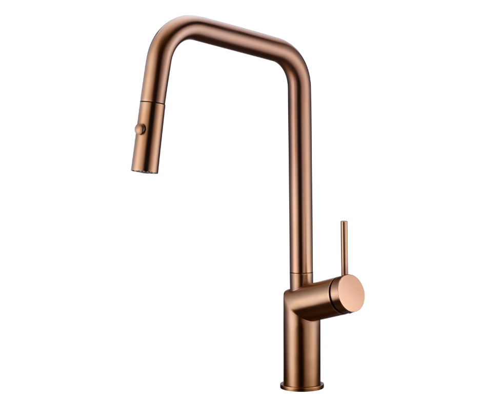 Mitigeur Cuisine BONN Extractible Bronze Brossé