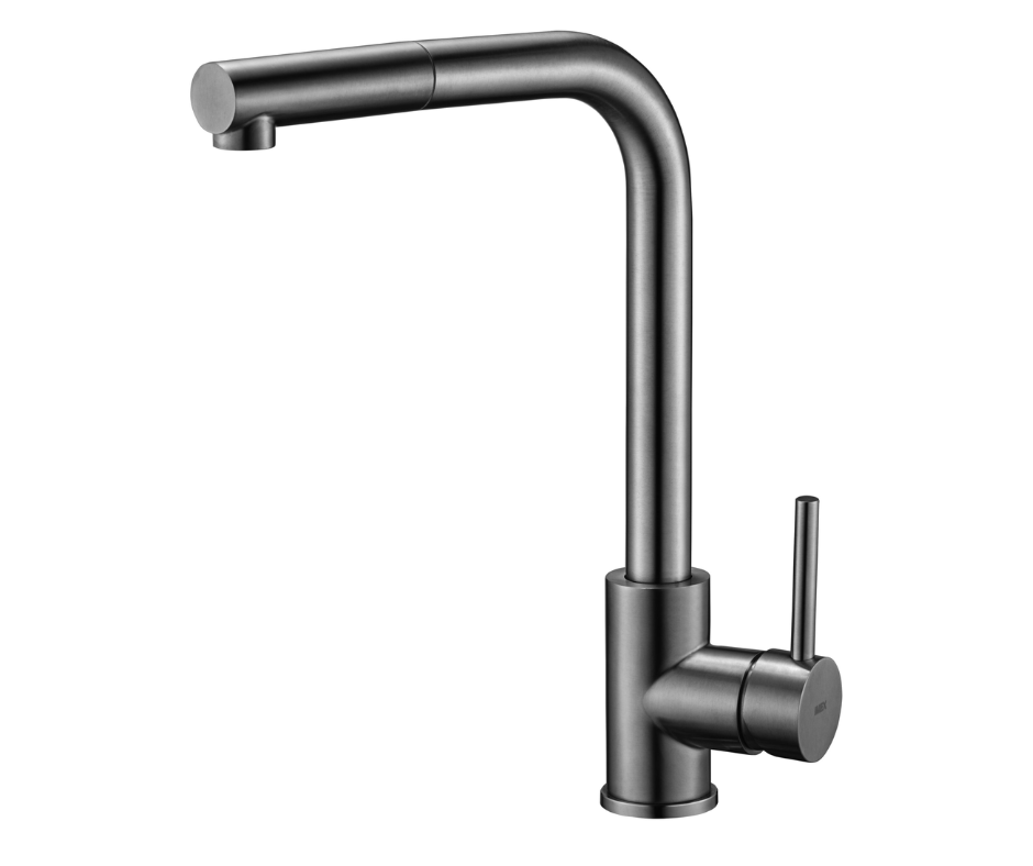 Mitigeur Cuisine Malta Extractible Noir Métallisé