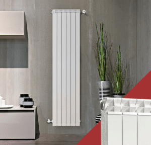 DUAL 80 – Radiateur Vertical Design Fondital | Tunisie