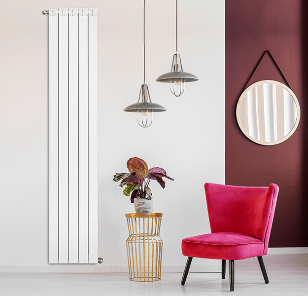DUAL 80 – Radiateur Vertical Design Fondital | Tunisie