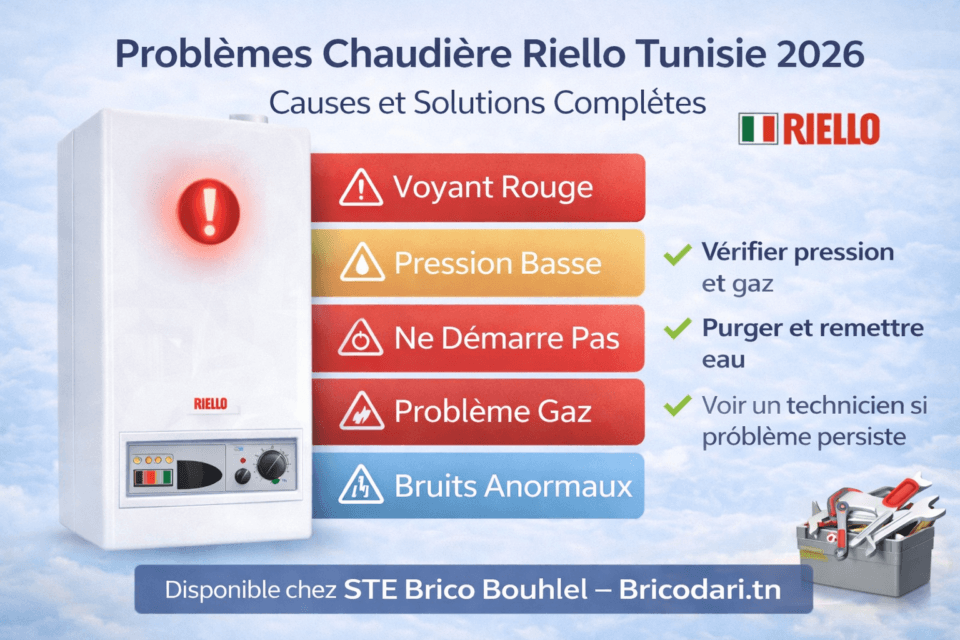 Problèmes Chaudière Riello et solution
