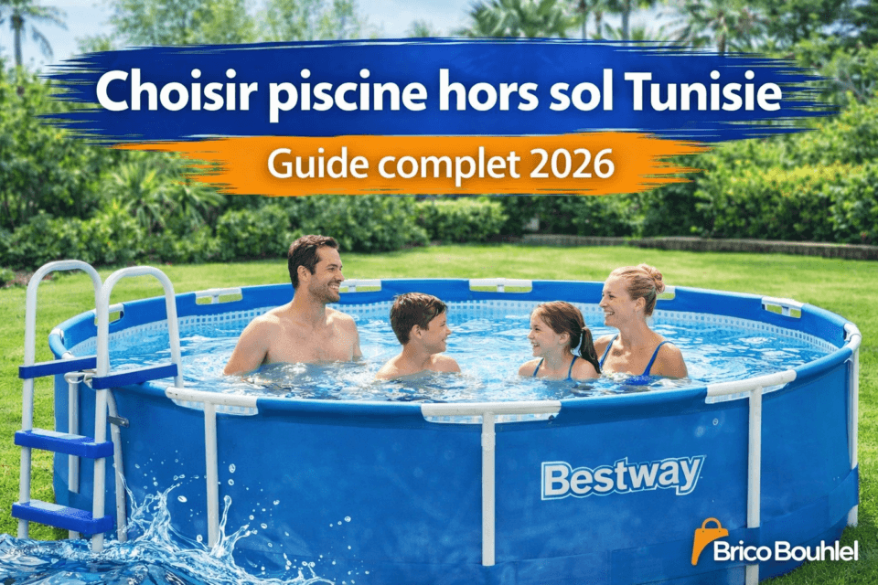 Comment choisir une piscine hors sol en Tunisie avec modèles Bestway