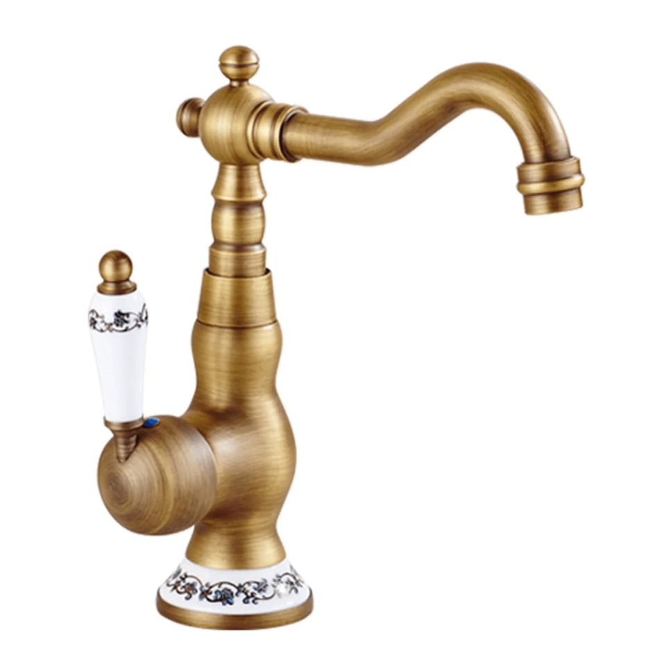 Mitigeur Lavabo Vintage bronze