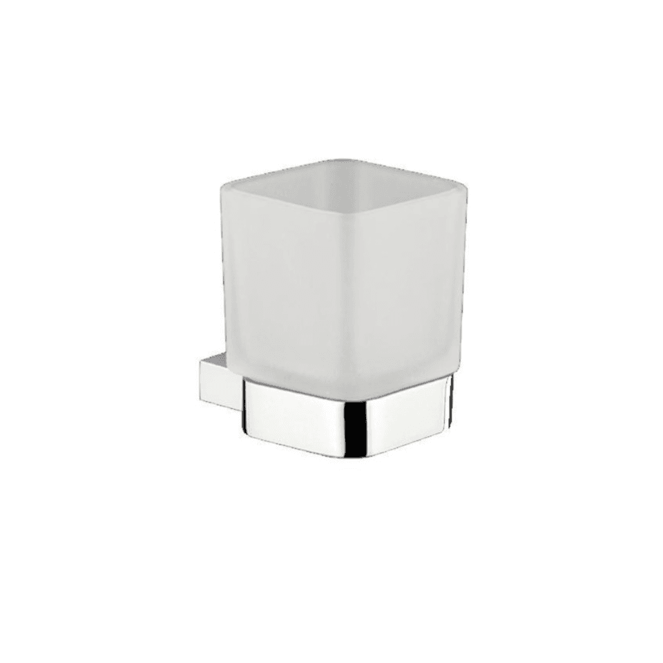 Porte Verre Rond Chromé