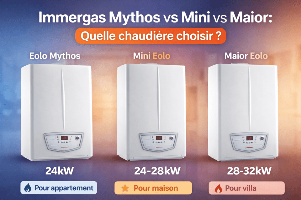 comparatif chaudiere immergas eolo mythos mini eolo maior eolo tunisie