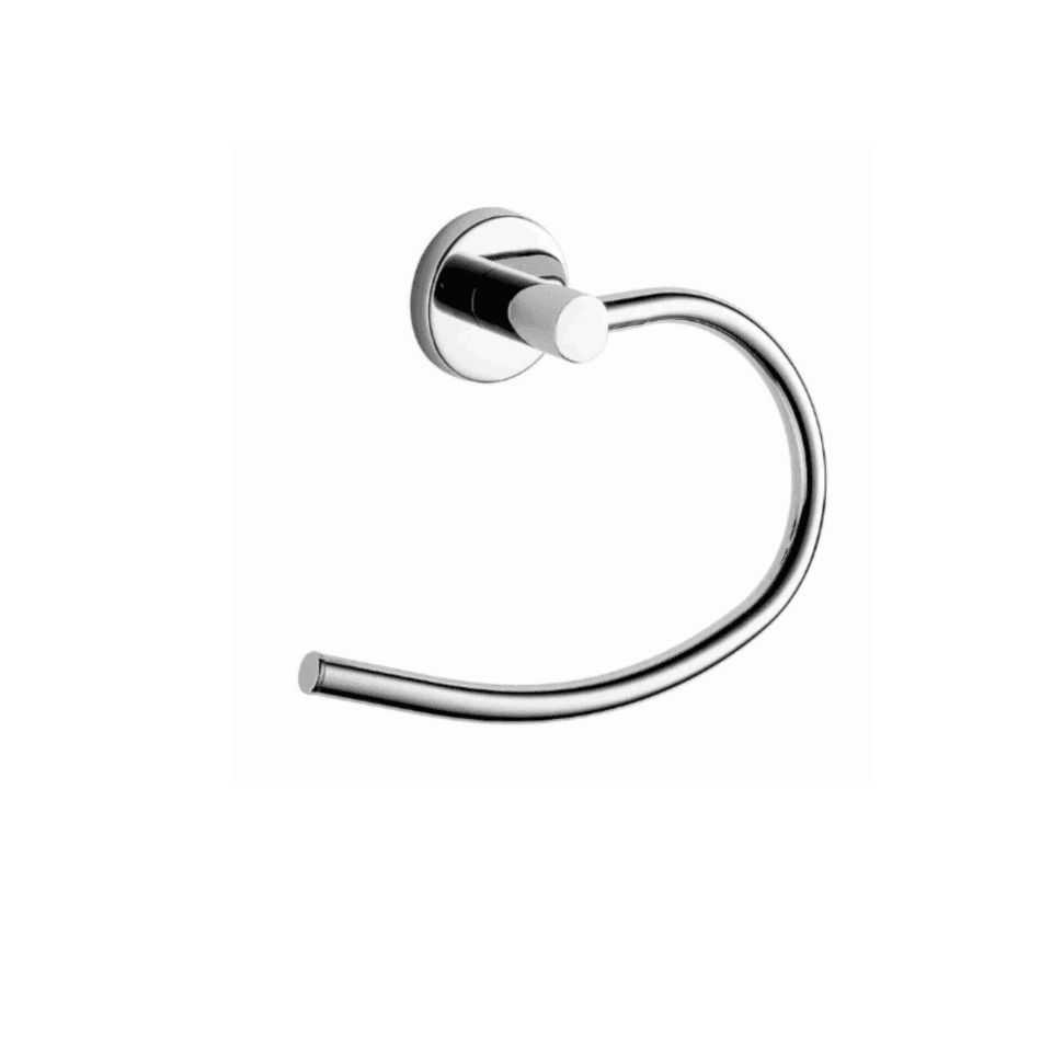 Anneau Porte Serviette Rond chromé