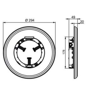 enjoliveur-astral-pour-projecteur-lumiplus-flexi-gris-anthracite