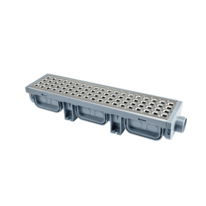 Caniveau de Garage + Grille Inox