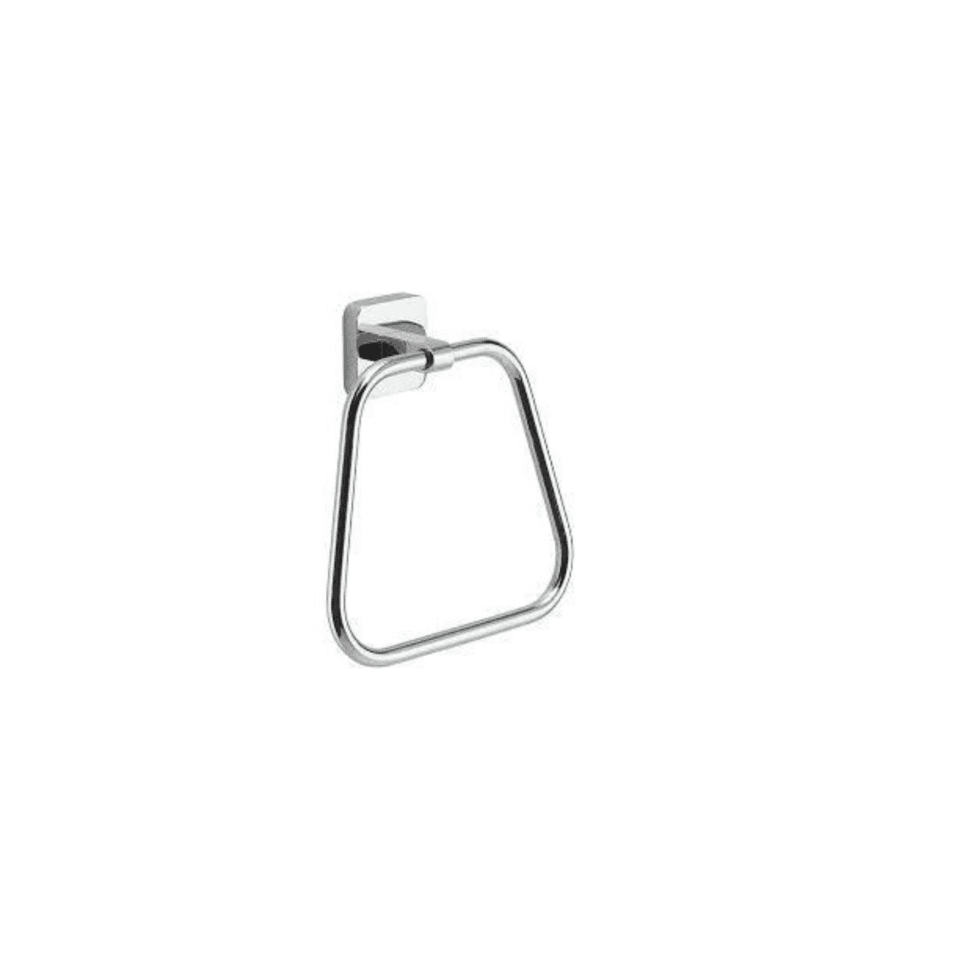 Anneau Porte Serviette Carré Chromé