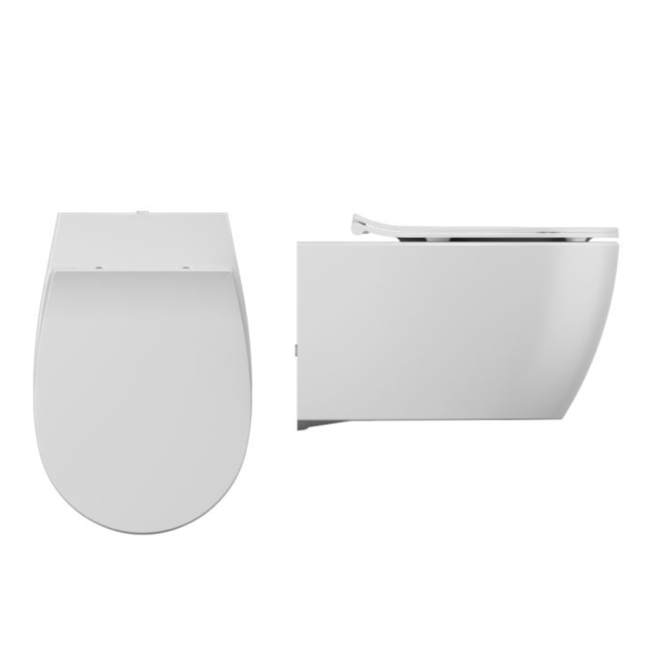 Cuvette suspendu Blanc ISVEA Italy soft close