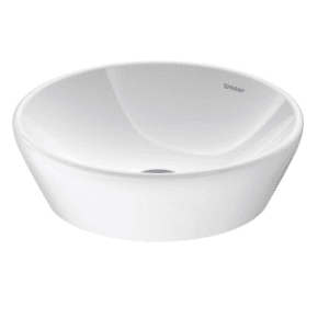 Vasque à poser DURAVIT D-Neo ronde 40 cm en céramique sanitaire blanche
