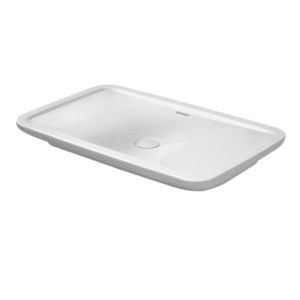 Vasque à poser DURAVIT PuraVida 70 cm en céramique sanitaire blanche
