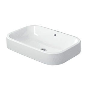Vasque à poser DURAVIT Happy D.2 60 cm en céramique sanitaire blanche