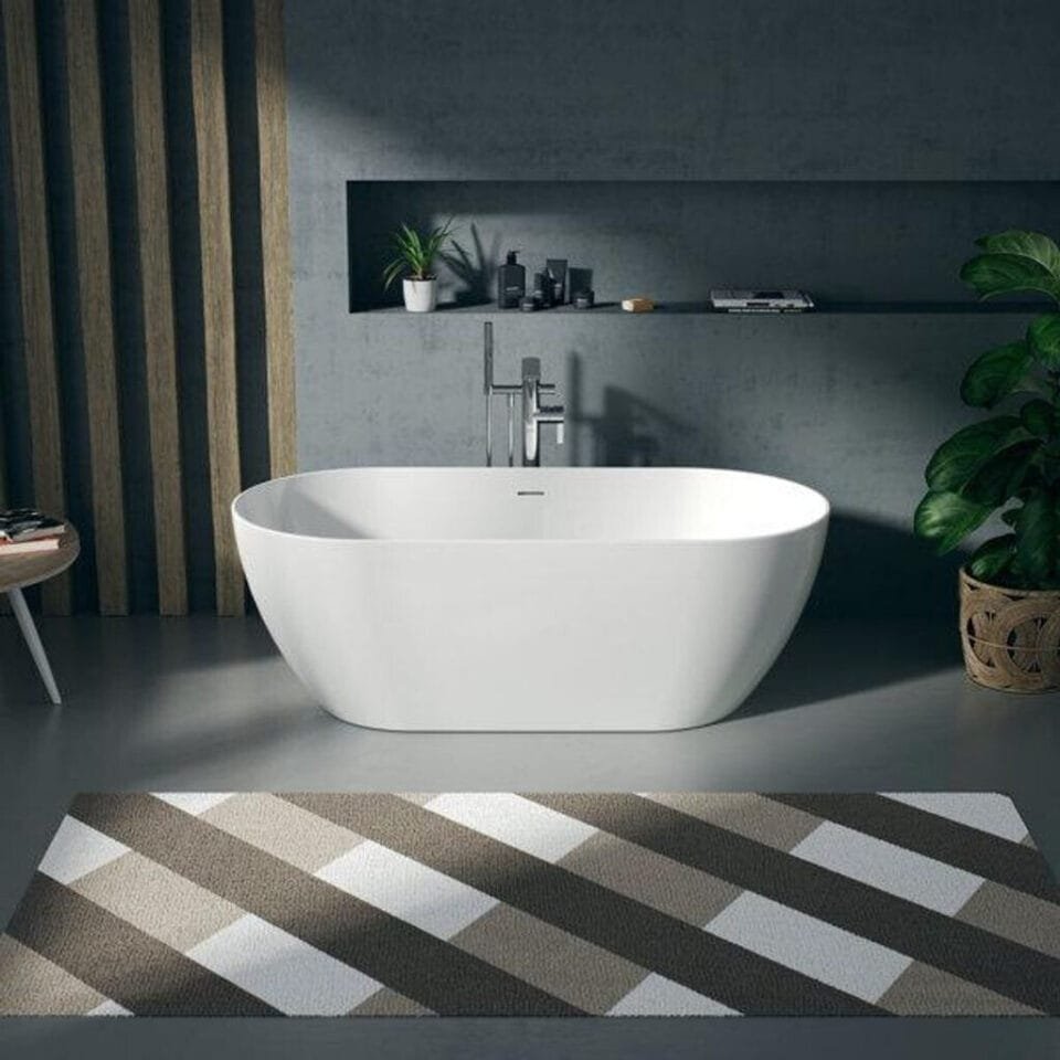 Baignoire îlot Duravit DuraKanto 170 × 80 cm