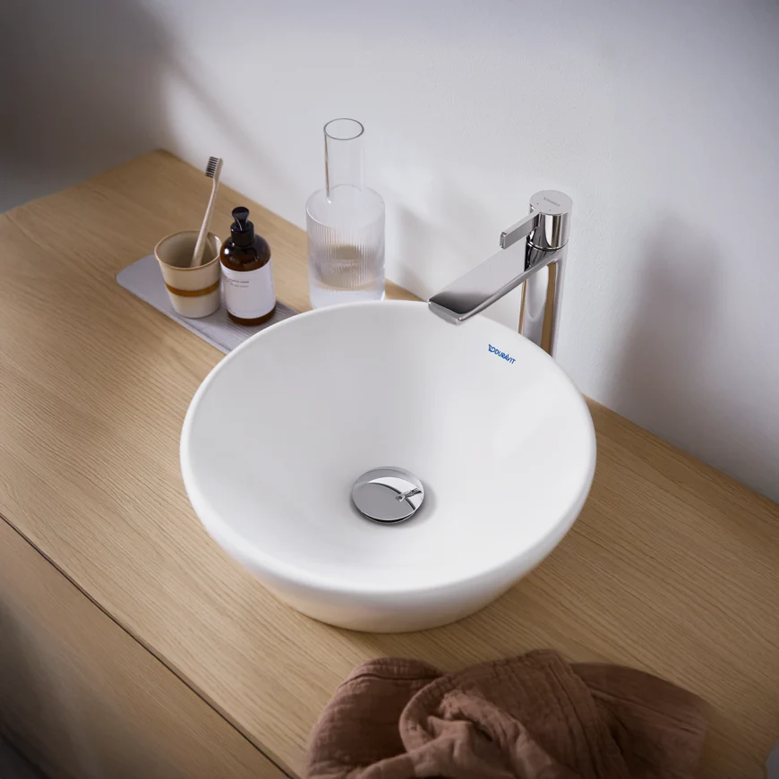 Vasque à poser D Neo 40cm Ronde Blanc