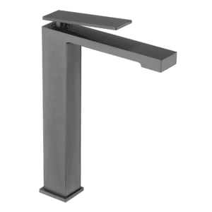 Mitigeur lavabo haut IMEX PISA noir métallisé BDP048-3BGM