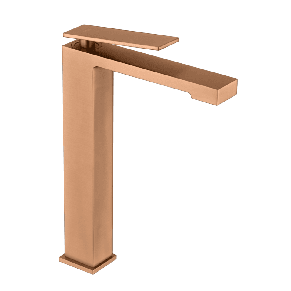 Mitigeur Lavabo PIZA OR ROSE Brossé
