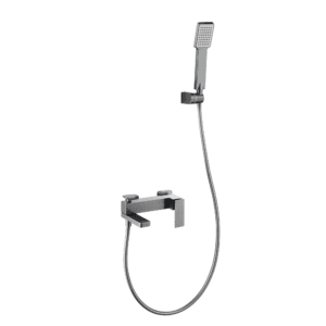 Mitigeur bain douche IMEX PISA noir métallisé BDP048-4BGM
