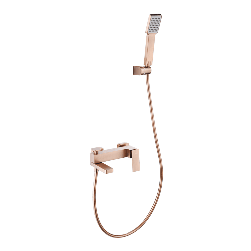 Mitigeur Bain Douche PIZA OR ROSE Brossé