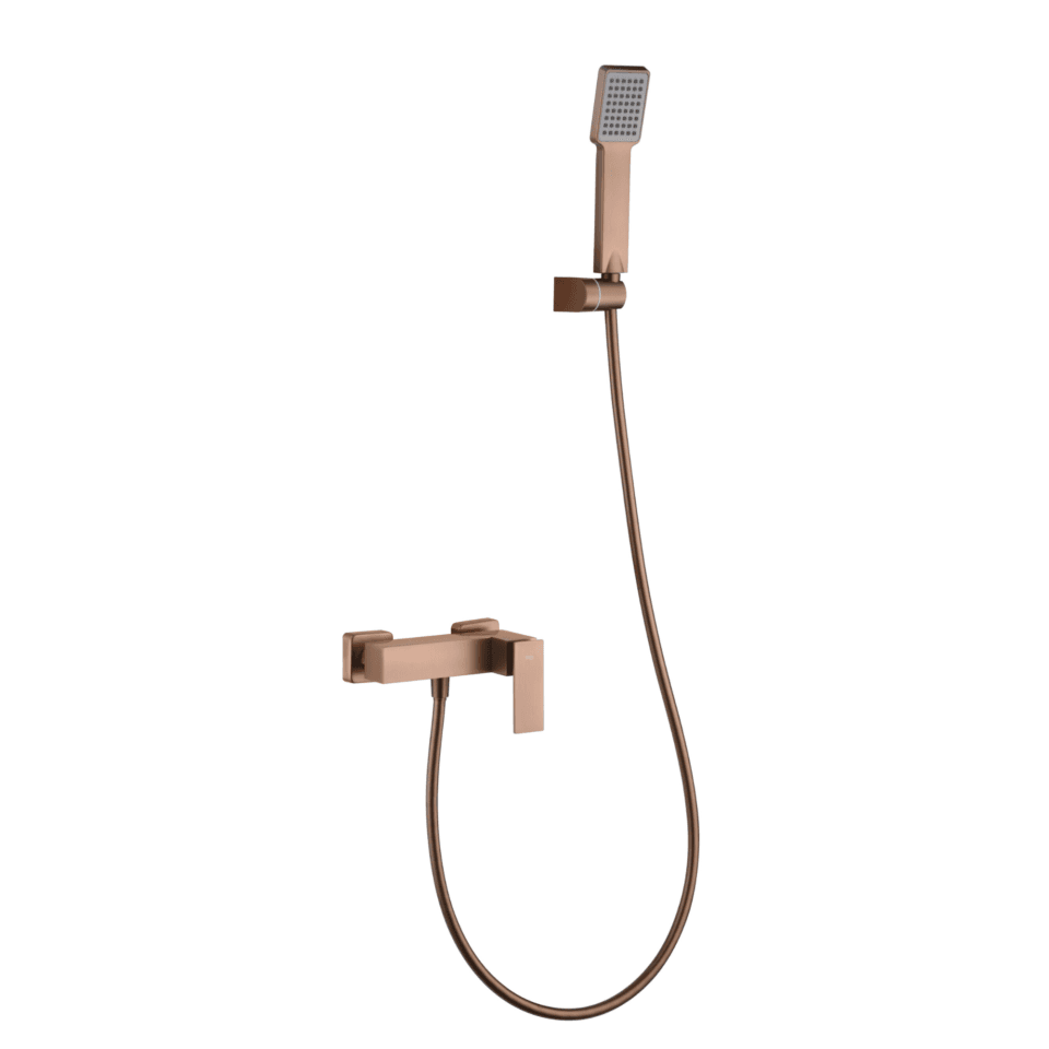 Mitigeur Douche PIZA OR ROSE Brossé