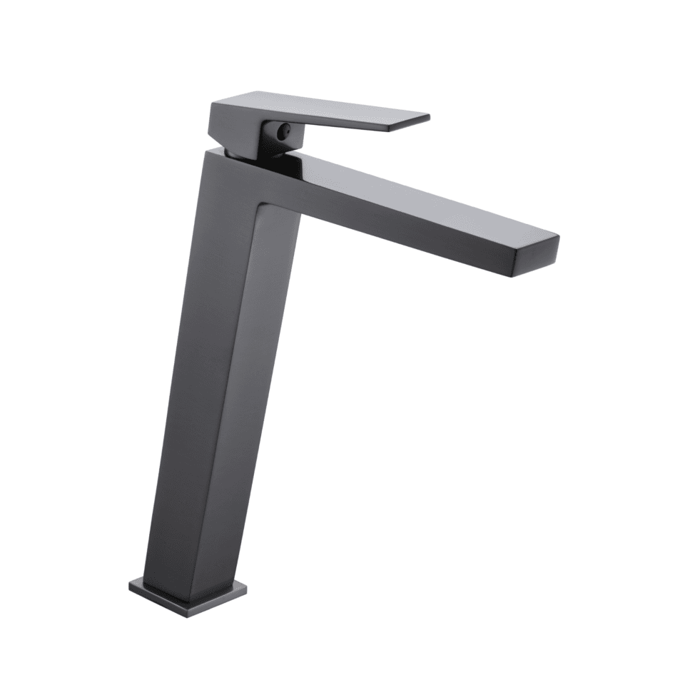 Mitigeur Lavabo Long ART Noir Métallisé