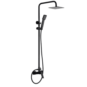 Colonne de douche complète IMEX ART Noir Mat BDAR025/NG