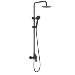 Colonne de douche noir mat IMEX BÉLGICA BDZ044/NG